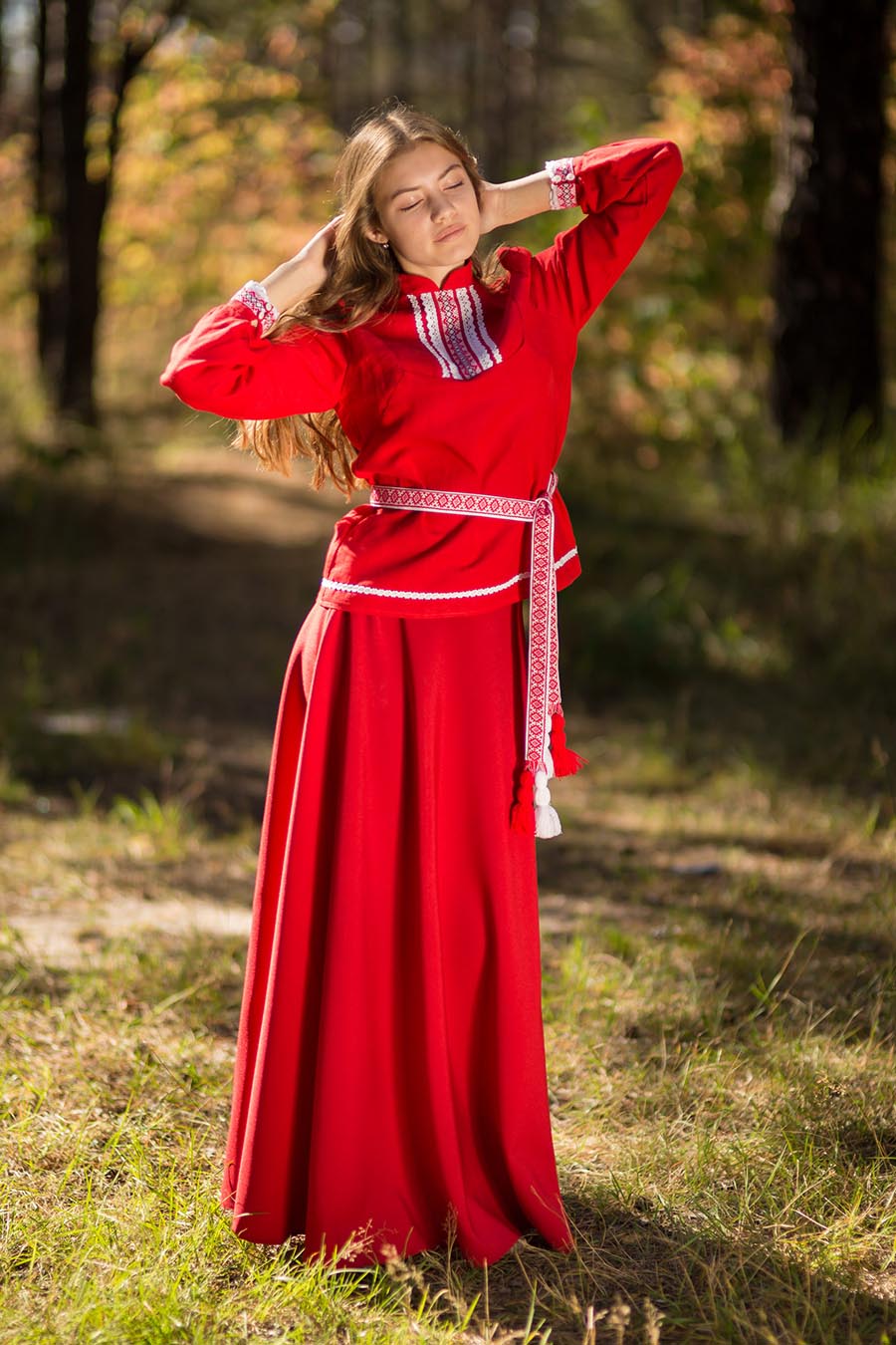 Underwear Women in Slavic costumes in Banbu