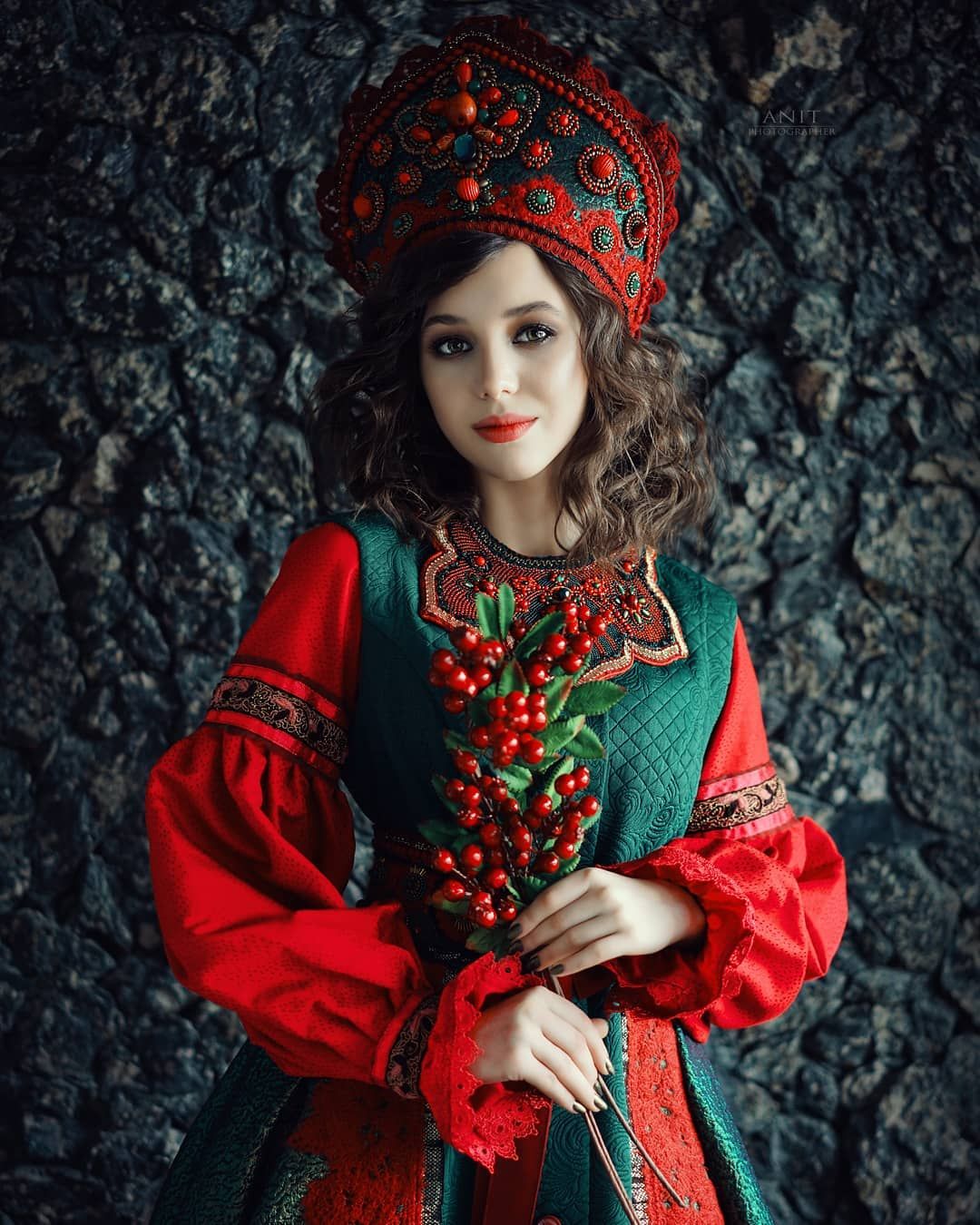 Nude girl Women in Slavic costumes in Banbu