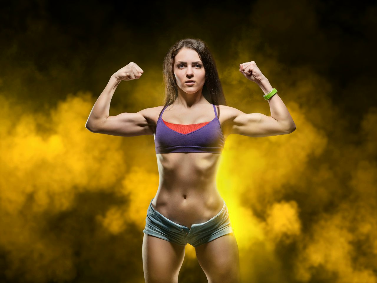 Athletic girls in Banbu